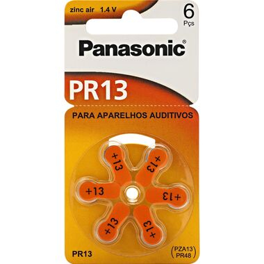 BATERIA DE SURDEZ PANASONIC 13 (6 PCS)