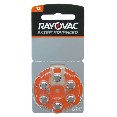 BATERIA DE SURDEZ RAYOVAC 13 BLX6