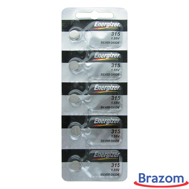 BATERIA ENERGIZER 315 / SR716SW (5 PCS)