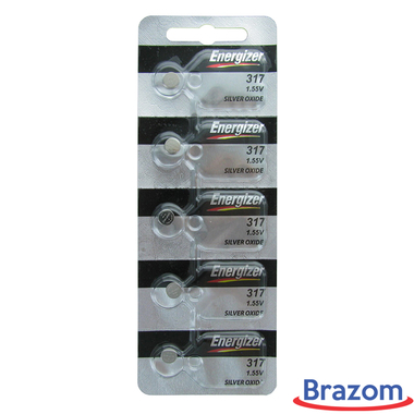 BATERIA ENERGIZER 317 / SR516SW (5 PCS)