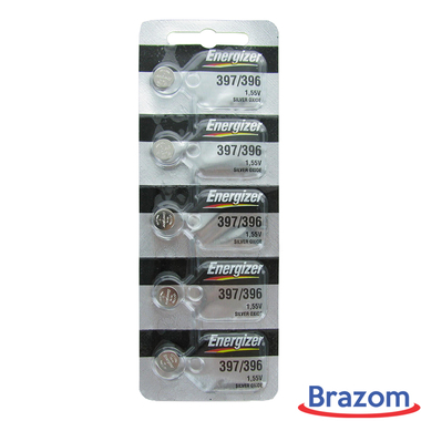 BATERIA ENERGIZER 397 / SR726SW (5 PCS)