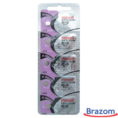 BATERIA MAXELL 335 / SR512SW (5 PCS)