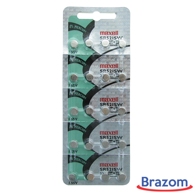 BATERIA MAXELL 379 / SR521SW (20 PCS)