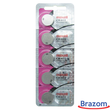 BATERIA MAXELL CR1632 (5 PCS) - LAMINADA